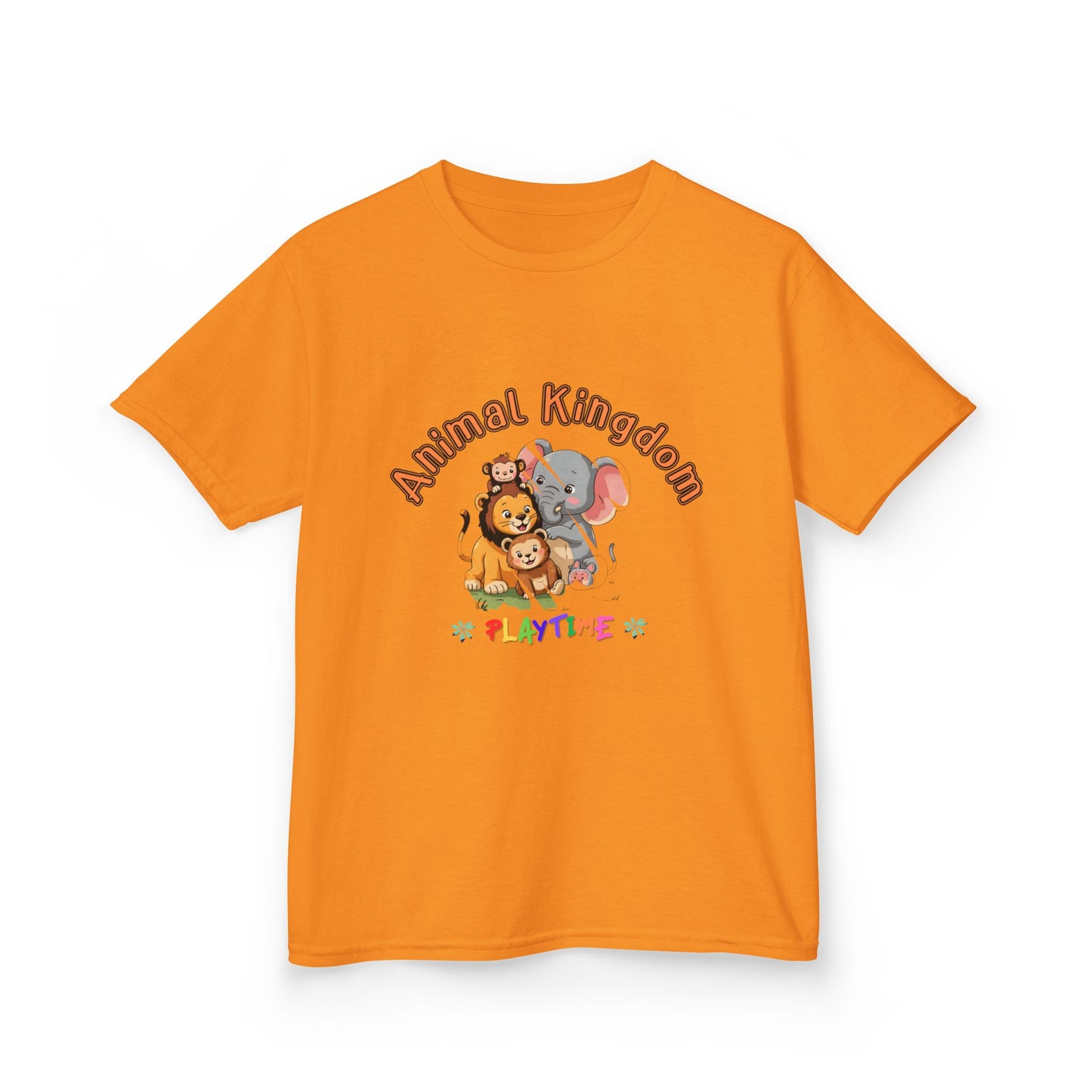 Animal Kingdom Playtime Kids Tee, Cute Kids T-Shirt, Children's Animal Shirt, Fun Playtime Top, Gift for Kids