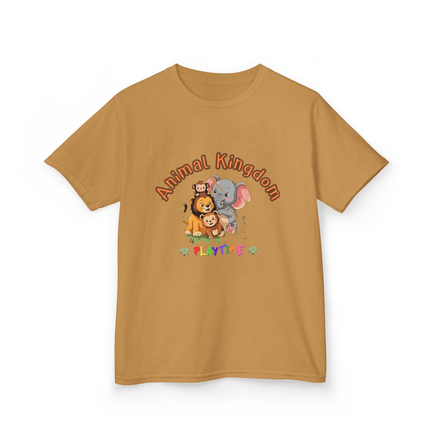Animal Kingdom Playtime Kids Tee, Cute Kids T-Shirt, Children's Animal Shirt, Fun Playtime Top, Gift for Kids