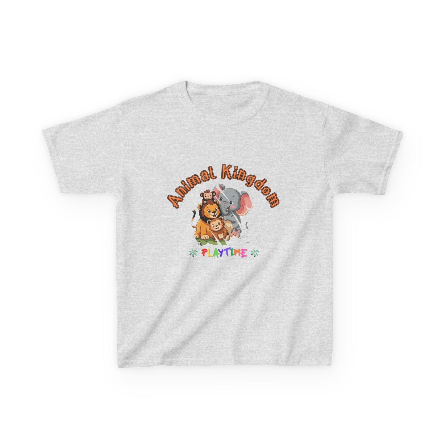 Animal Kingdom Playtime Kids Tee, Cute Kids T-Shirt, Children's Animal Shirt, Fun Playtime Top, Gift for Kids