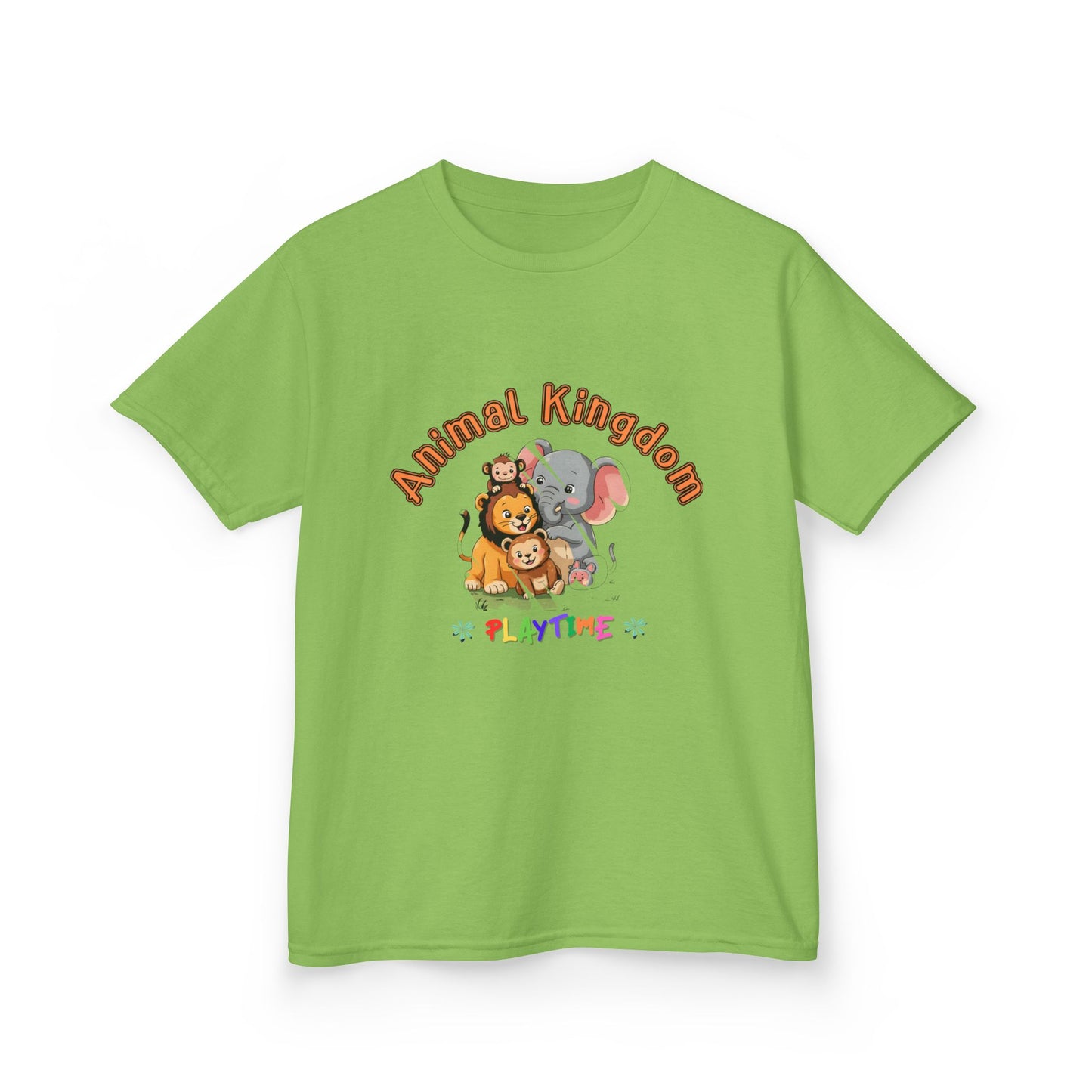 Animal Kingdom Playtime Kids Tee, Cute Kids T-Shirt, Children's Animal Shirt, Fun Playtime Top, Gift for Kids