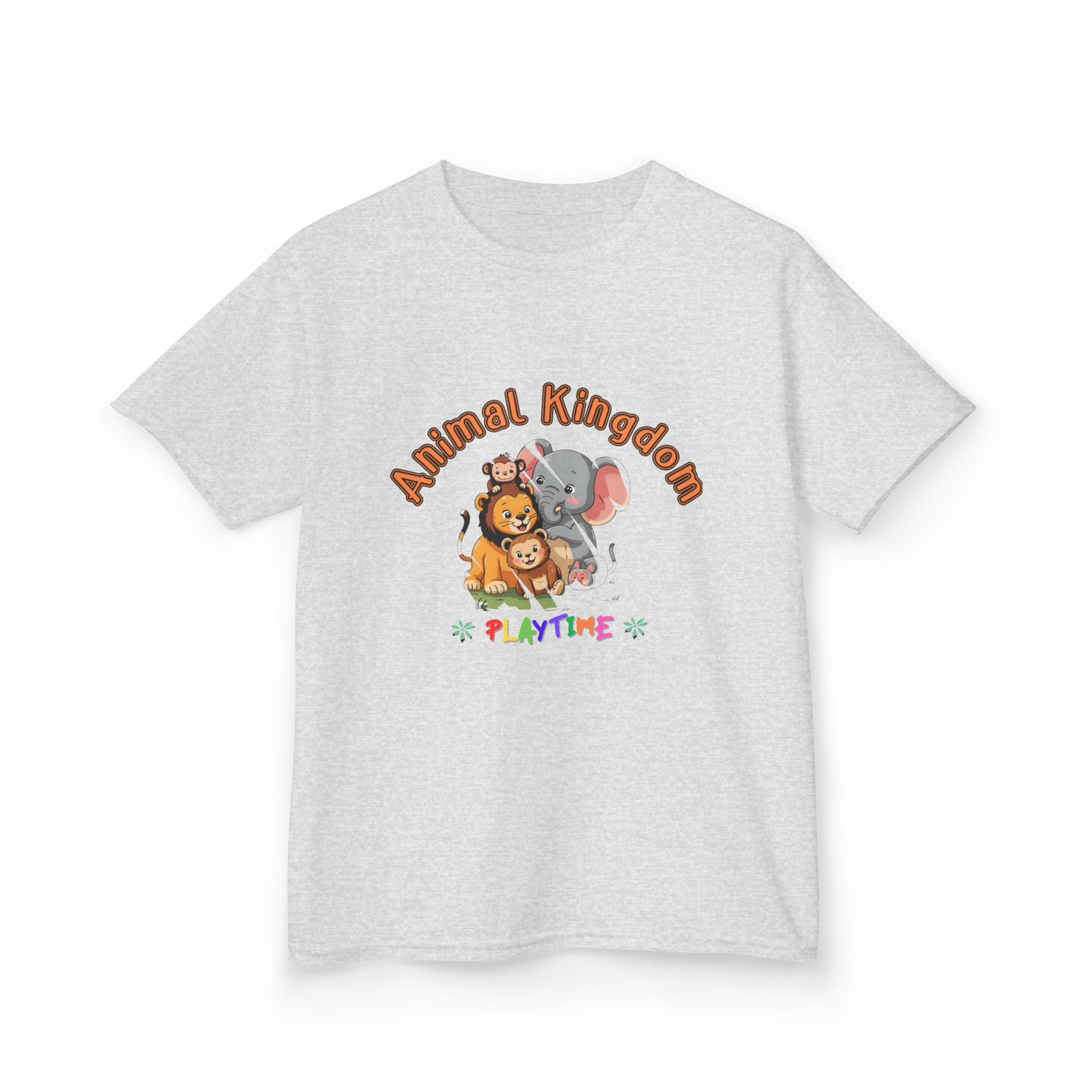 Animal Kingdom Playtime Kids Tee, Cute Kids T-Shirt, Children's Animal Shirt, Fun Playtime Top, Gift for Kids