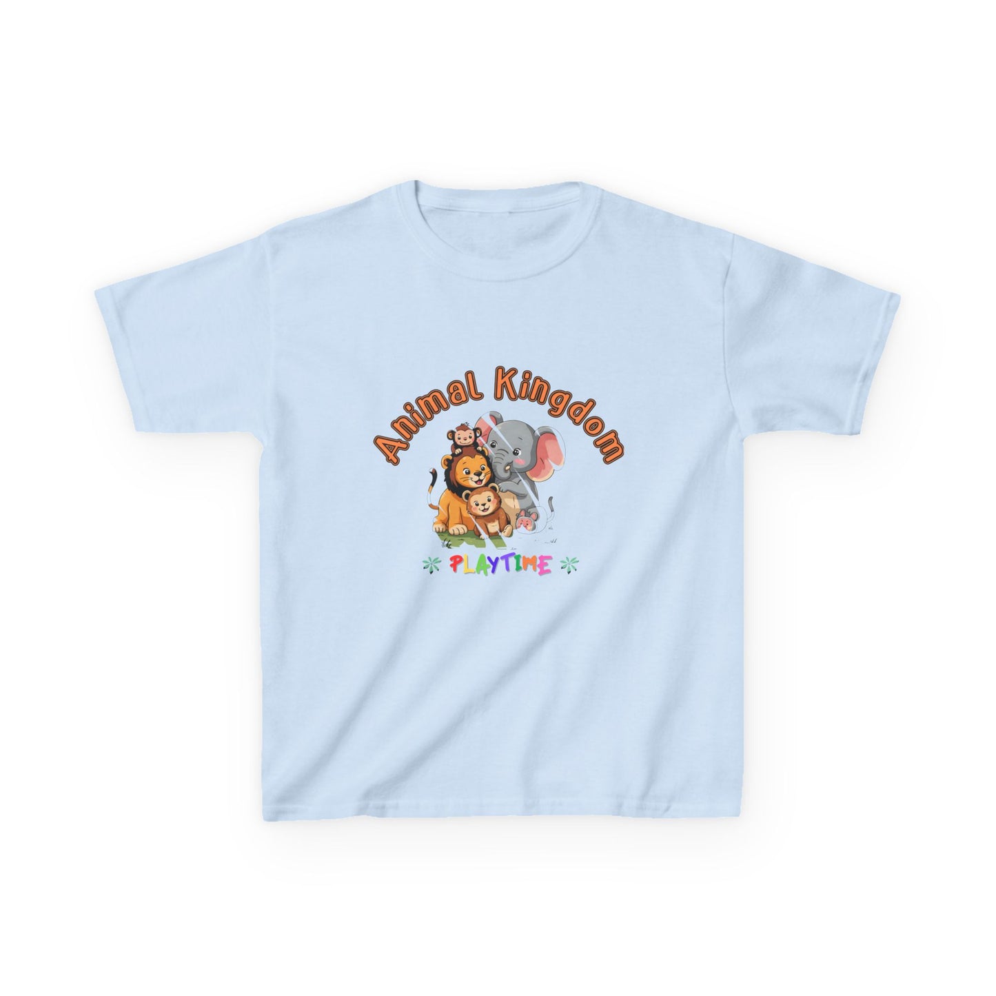 Animal Kingdom Playtime Kids Tee, Cute Kids T-Shirt, Children's Animal Shirt, Fun Playtime Top, Gift for Kids
