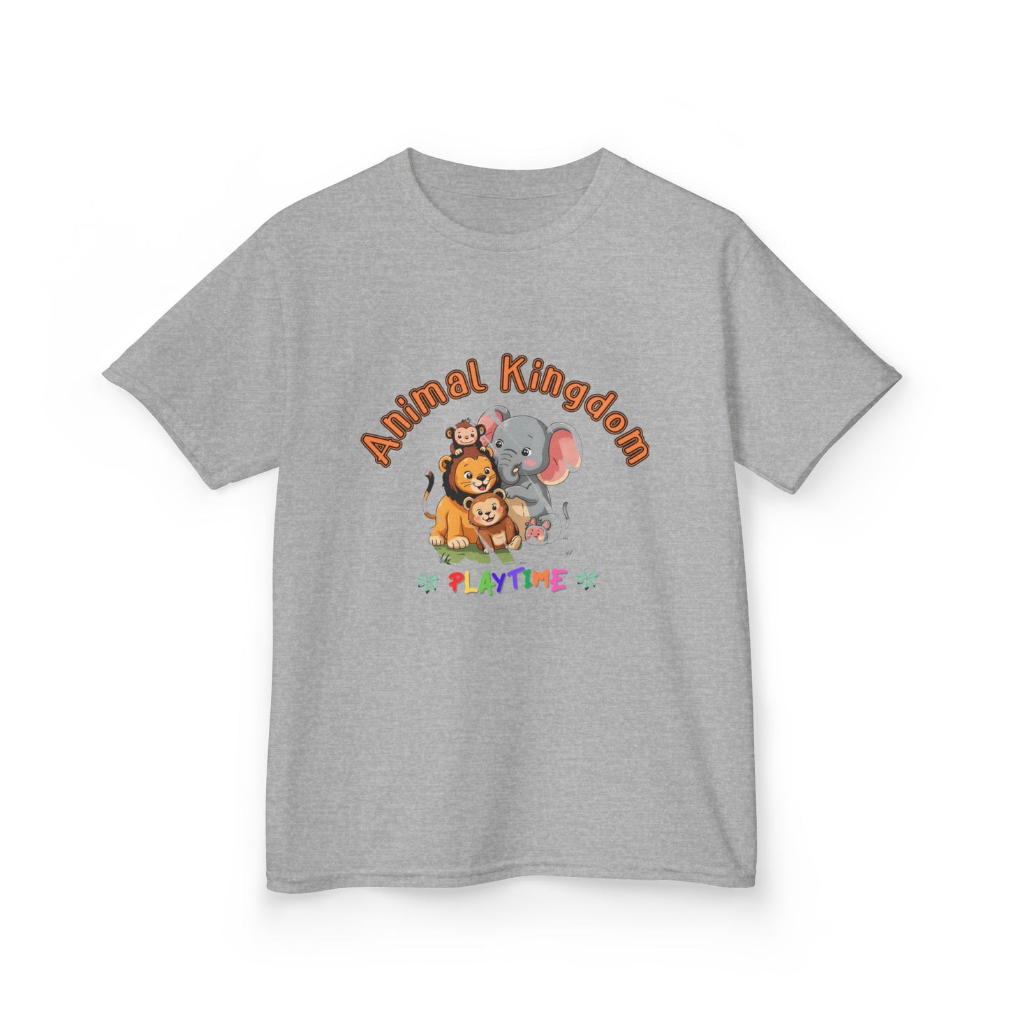 Animal Kingdom Playtime Kids Tee, Cute Kids T-Shirt, Children's Animal Shirt, Fun Playtime Top, Gift for Kids