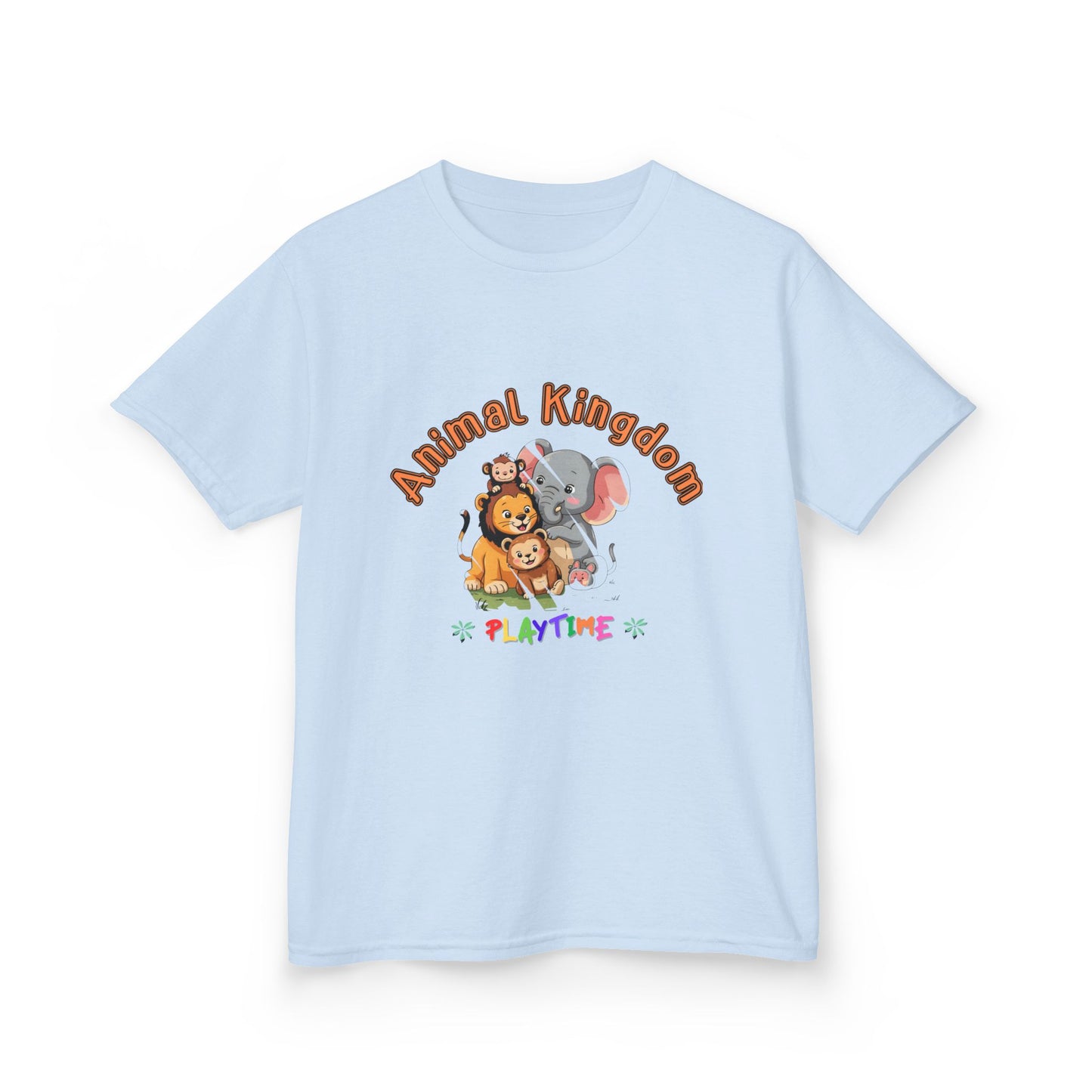 Animal Kingdom Playtime Kids Tee, Cute Kids T-Shirt, Children's Animal Shirt, Fun Playtime Top, Gift for Kids