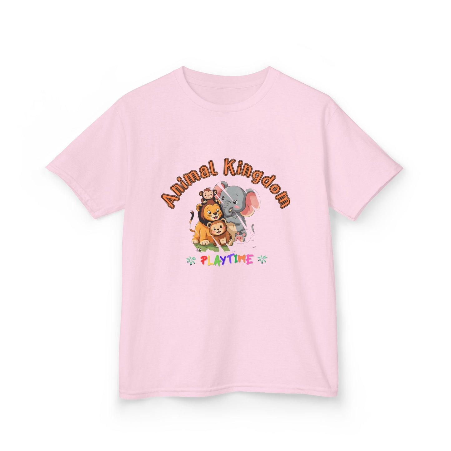 Animal Kingdom Playtime Kids Tee, Cute Kids T-Shirt, Children's Animal Shirt, Fun Playtime Top, Gift for Kids
