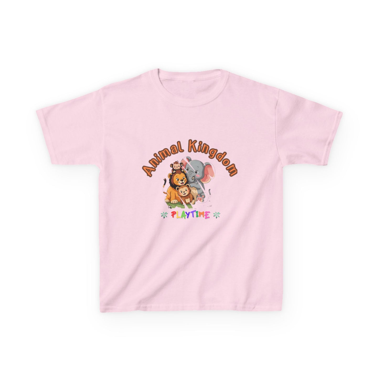 Animal Kingdom Playtime Kids Tee, Cute Kids T-Shirt, Children's Animal Shirt, Fun Playtime Top, Gift for Kids