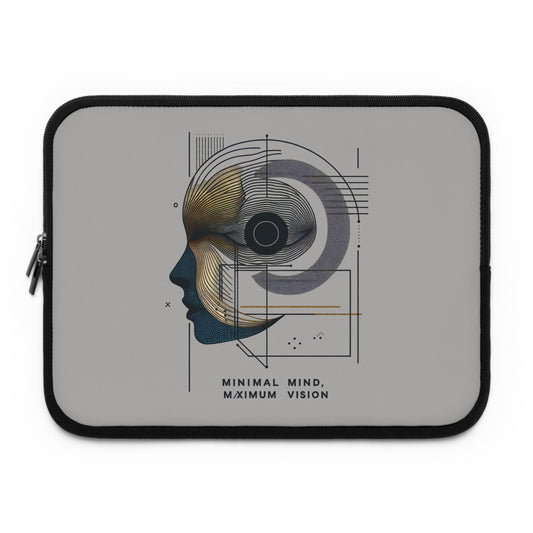 Minimalist Laptop Sleeve - Maximum Vision Design, Stylish Tech Accessory